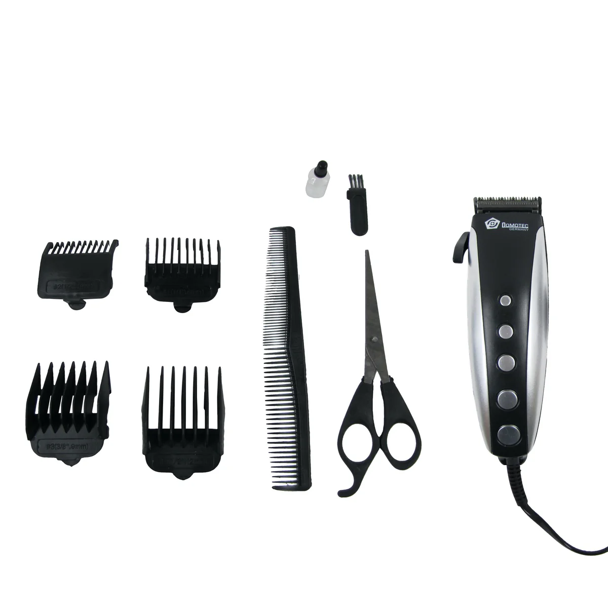 Men Pro Hair Cutting Clipper Kit Haircut Machine Beard Trimmer Barber Salon Set - Image 2