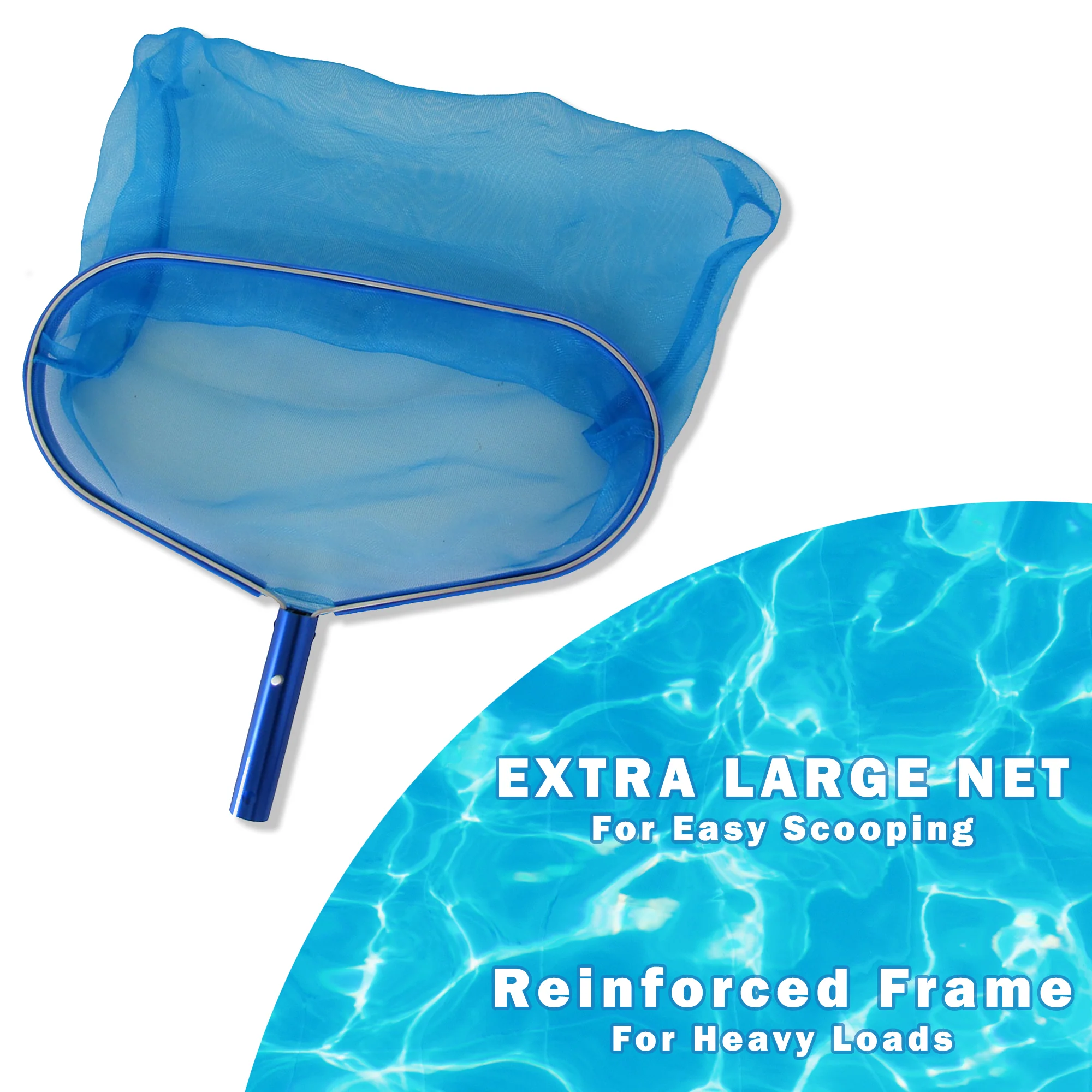 Swimming Pool Skimmer Leaf Net Spa, Hot Tub, Pond Tools Mesh Cleaning Supplies - Image 2
