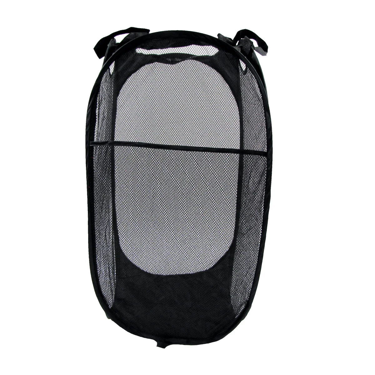 Mesh Pop Up Laundry Hamper Collapsible Clothes Basket Bin Bedroom Dorm Essential