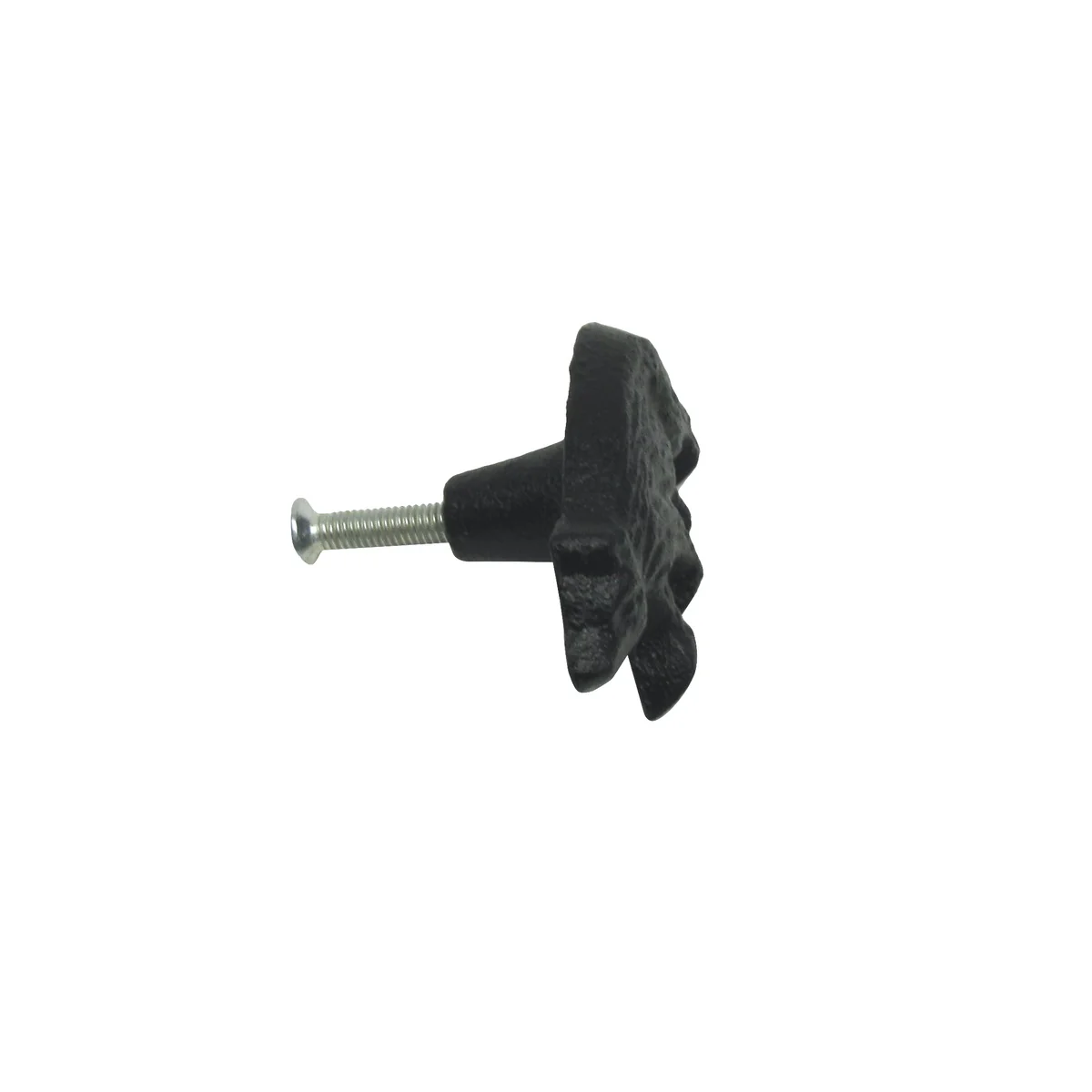 Metal Black Bear Drawer Bin Pull Screw Knob Cabinet Hardware Rustic Cabin Decor - Image 3