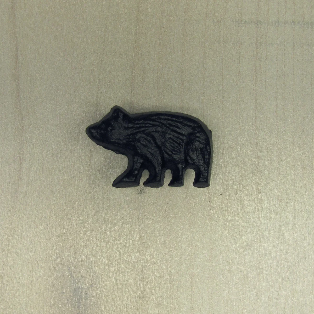 Metal Black Bear Drawer Bin Pull Screw Knob Cabinet Hardware Rustic Cabin Decor - Image 4