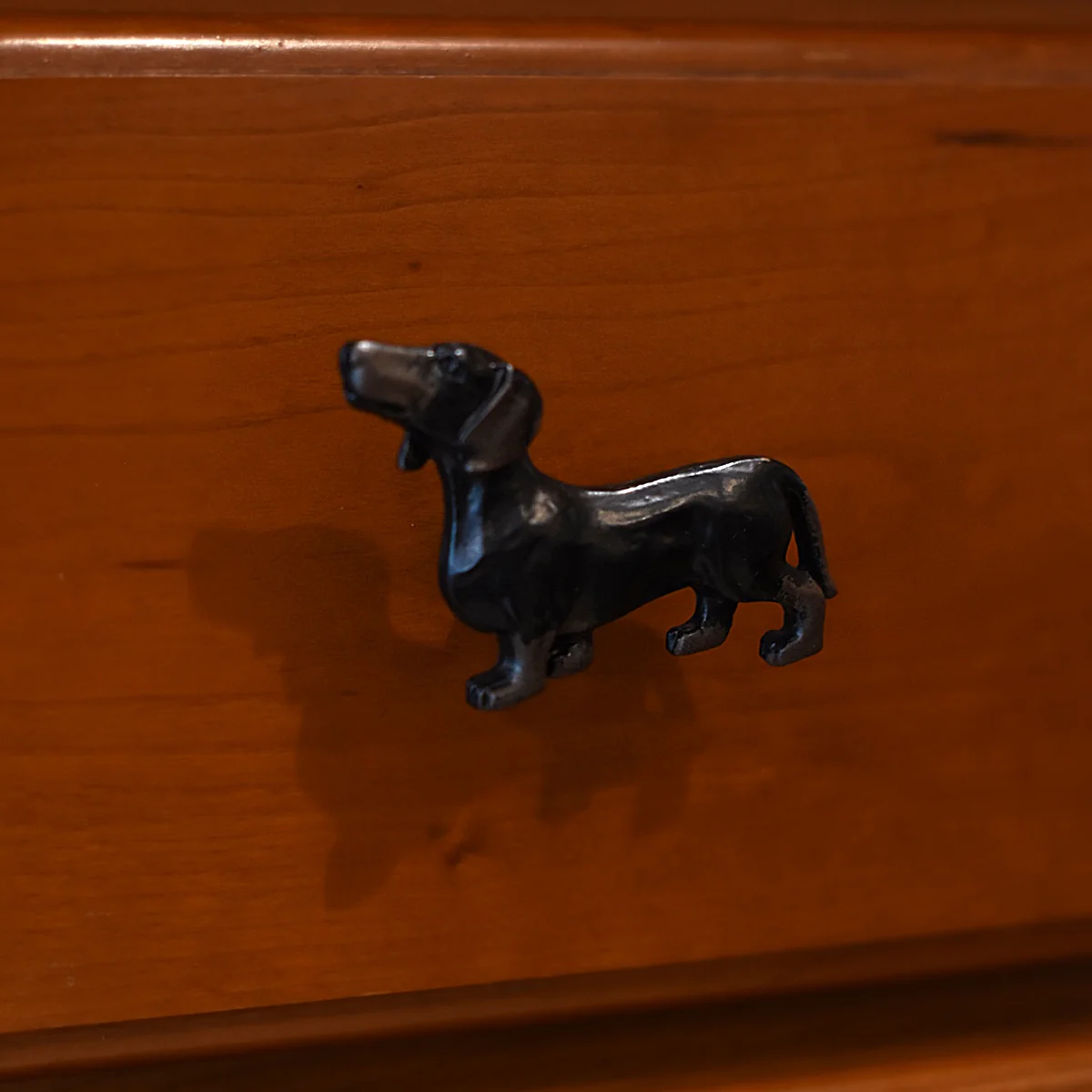 Metal Dachshund Dresser Pull Knob Drawer Cabinet Hardware Weiner Dog Home Decor - Image 4