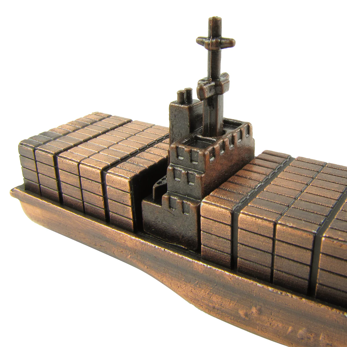 Metal Die Cast Replica Cargo Ship - Image 4