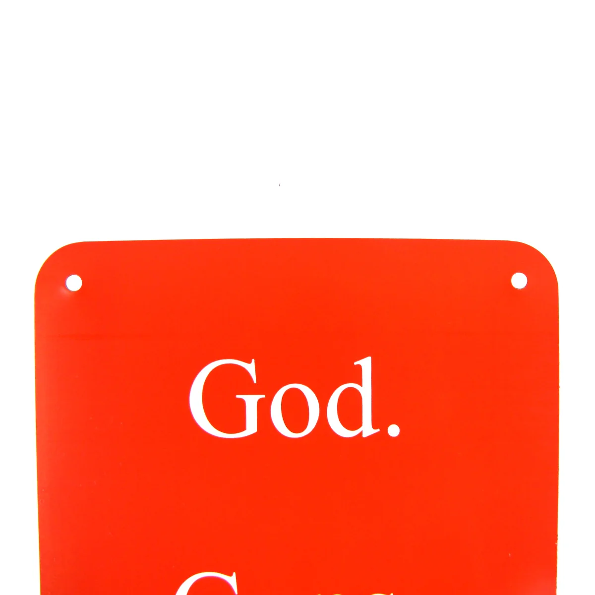 Metal God Guns President Donald Trump Wall Sign MAGA 2020 Man Cave Garage Decor - Image 2