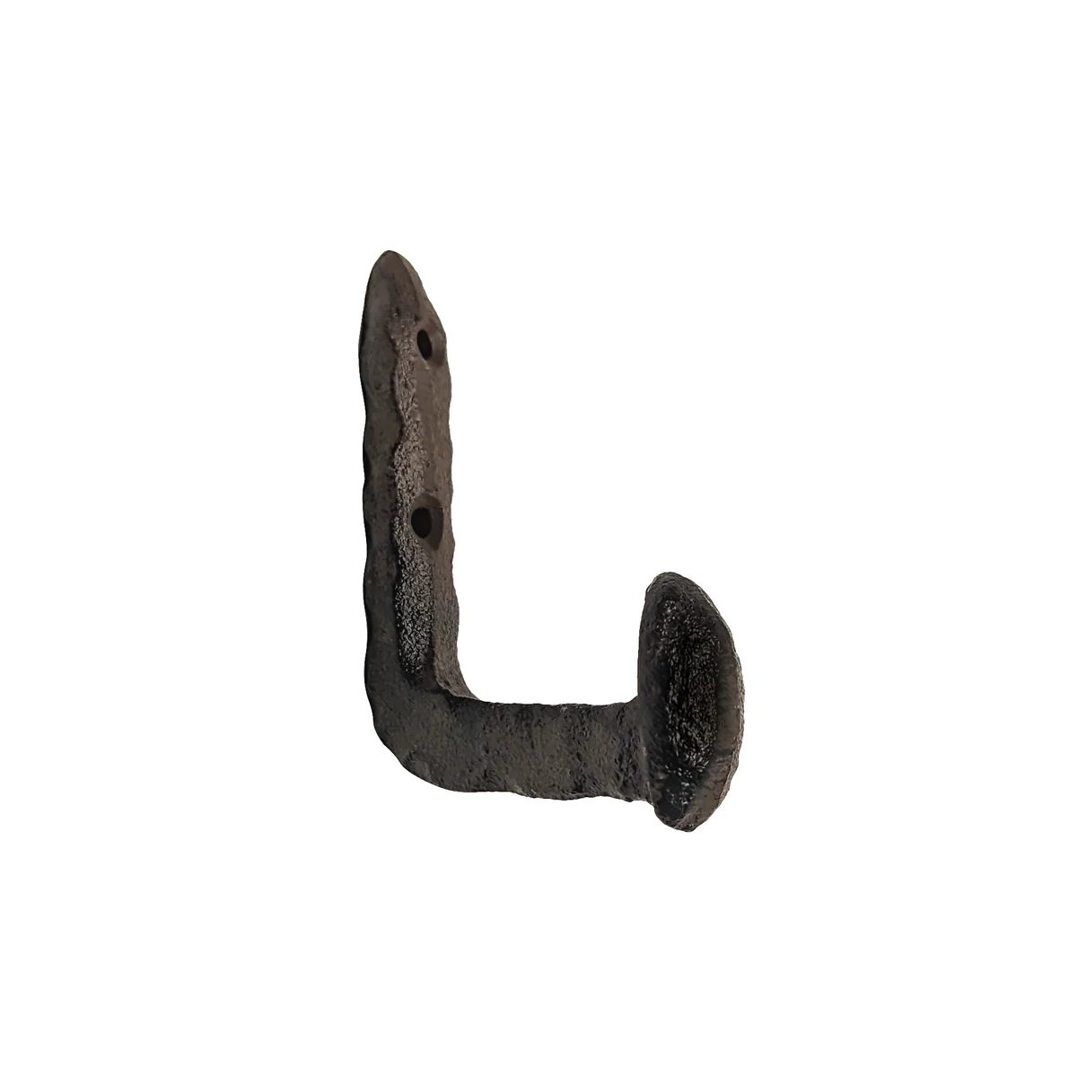 Metal Railroad Spike Wall Mount Hat Coat Hanger Bent Nail Hook Rustic Home Decor - Image 2