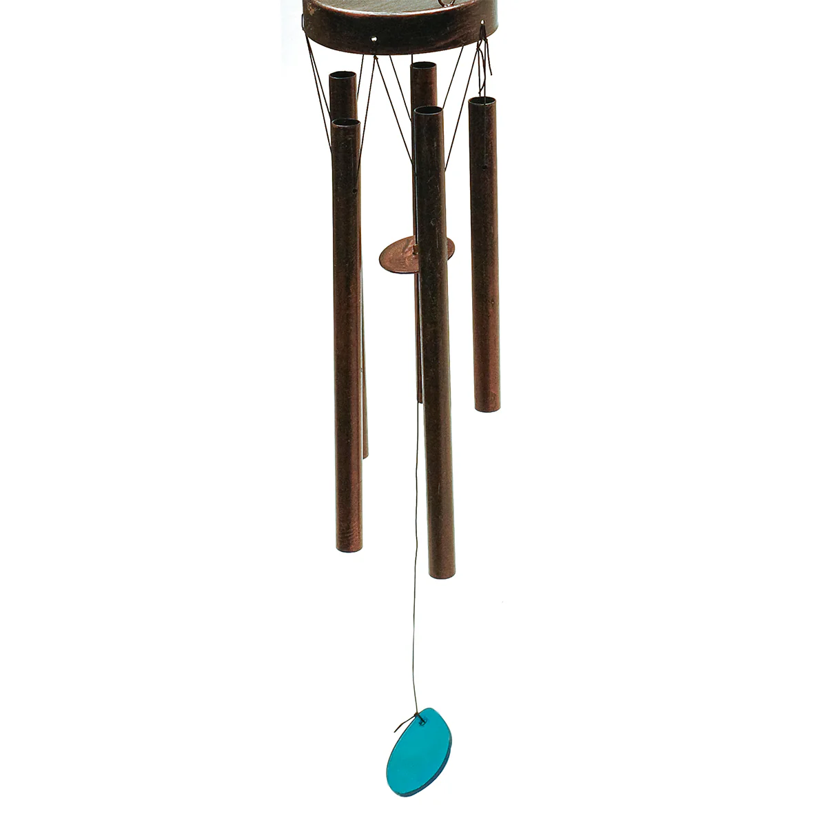 Metal Rainbow Wind Chime Kinetic Garden Yard Art 3D Spinner Windmill Patio Decor - Image 3