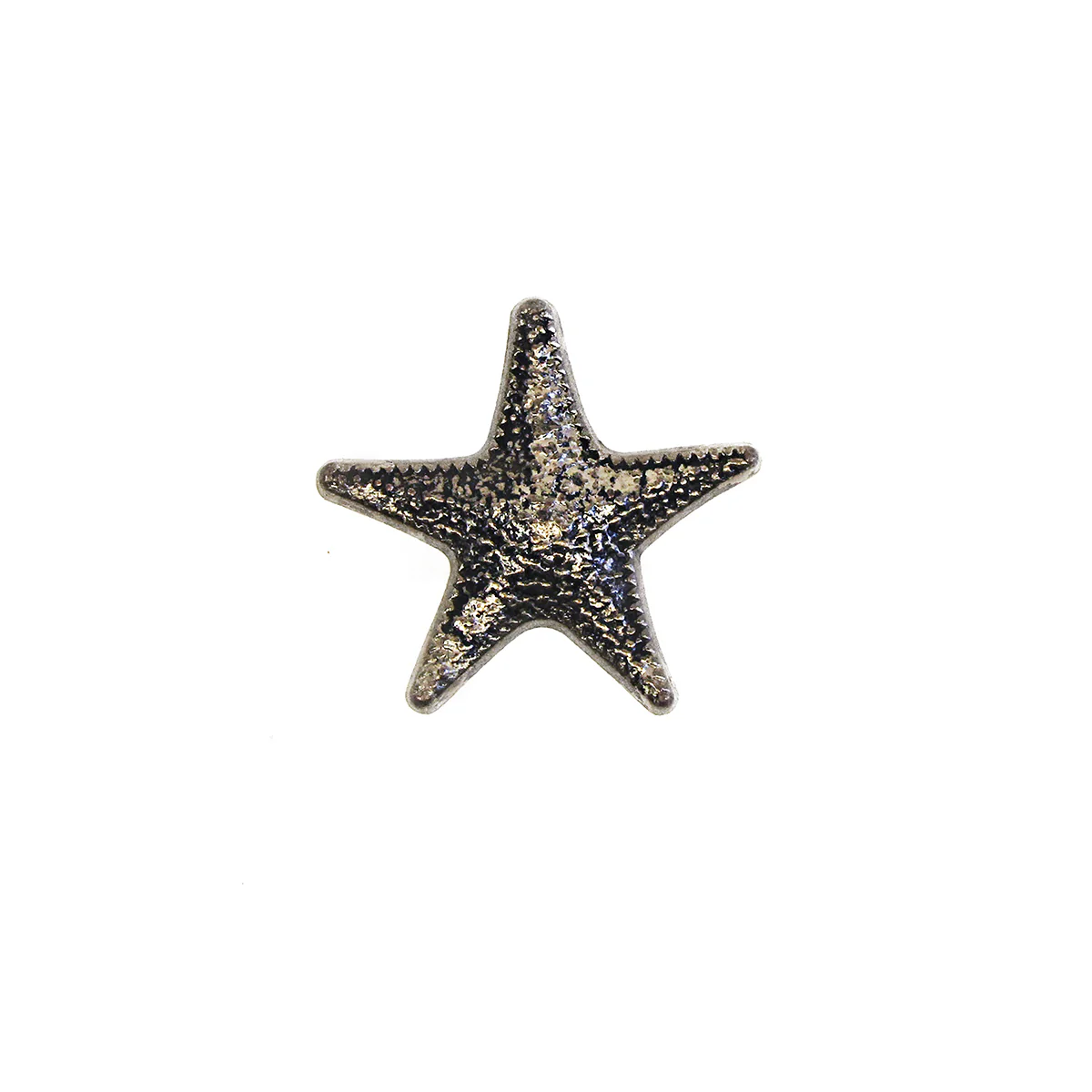 Metal Silver Starfish Dresser Cabinet Door Drawer Knob Pull Hardware Beach Decor