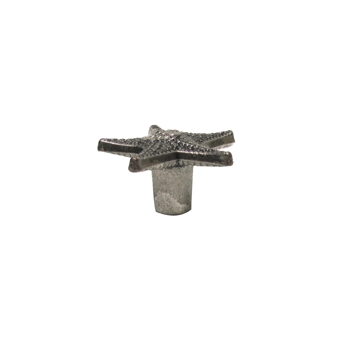 Metal Silver Starfish Dresser Cabinet Door Drawer Knob Pull Hardware Beach Decor - Image 2