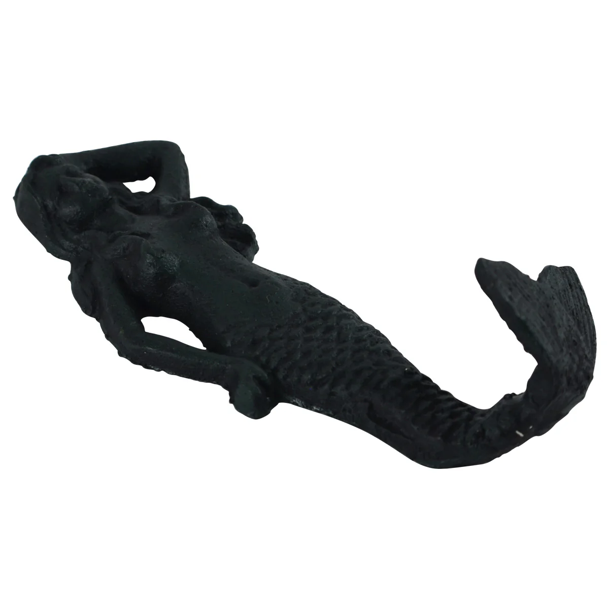 Metal Wall Mount Mermaid Towel Holder Home Decor Hook - Image 6