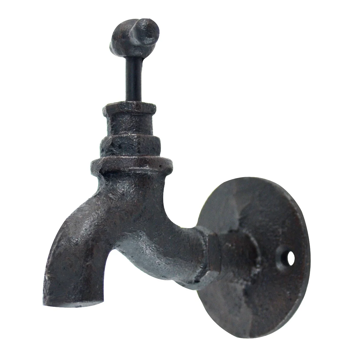 Metal Wall Mount Spigot Handle Outdoor Hook - Image 2