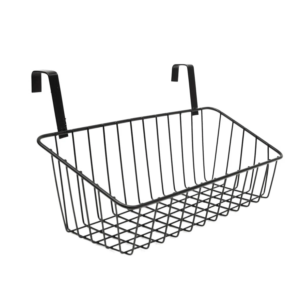 Metal Wire Over Cabinet Storage Basket Bin Bathroom Caddy Kitchen Organization - Image 2