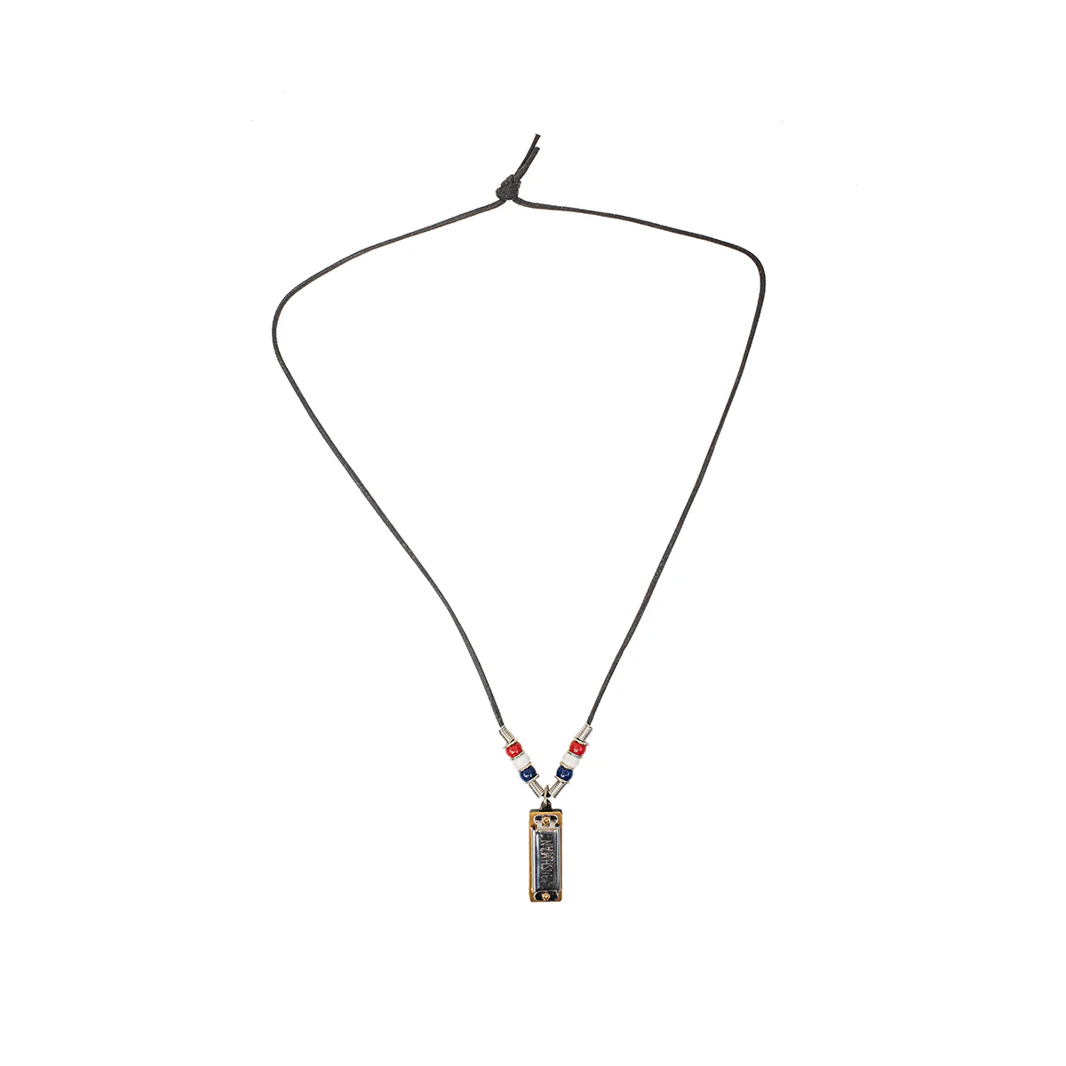Mini Baby Bushman Harmonica Necklace Bead Miniature Musical Pendant Jewelry Gift