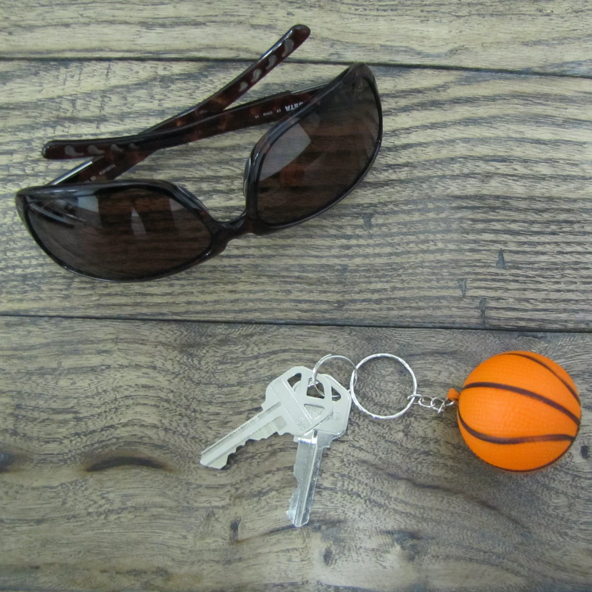 Mini Basketball Car Keyring Ball Truck Keychain Foam Key Chain Ring Bag Pendant - Image 4