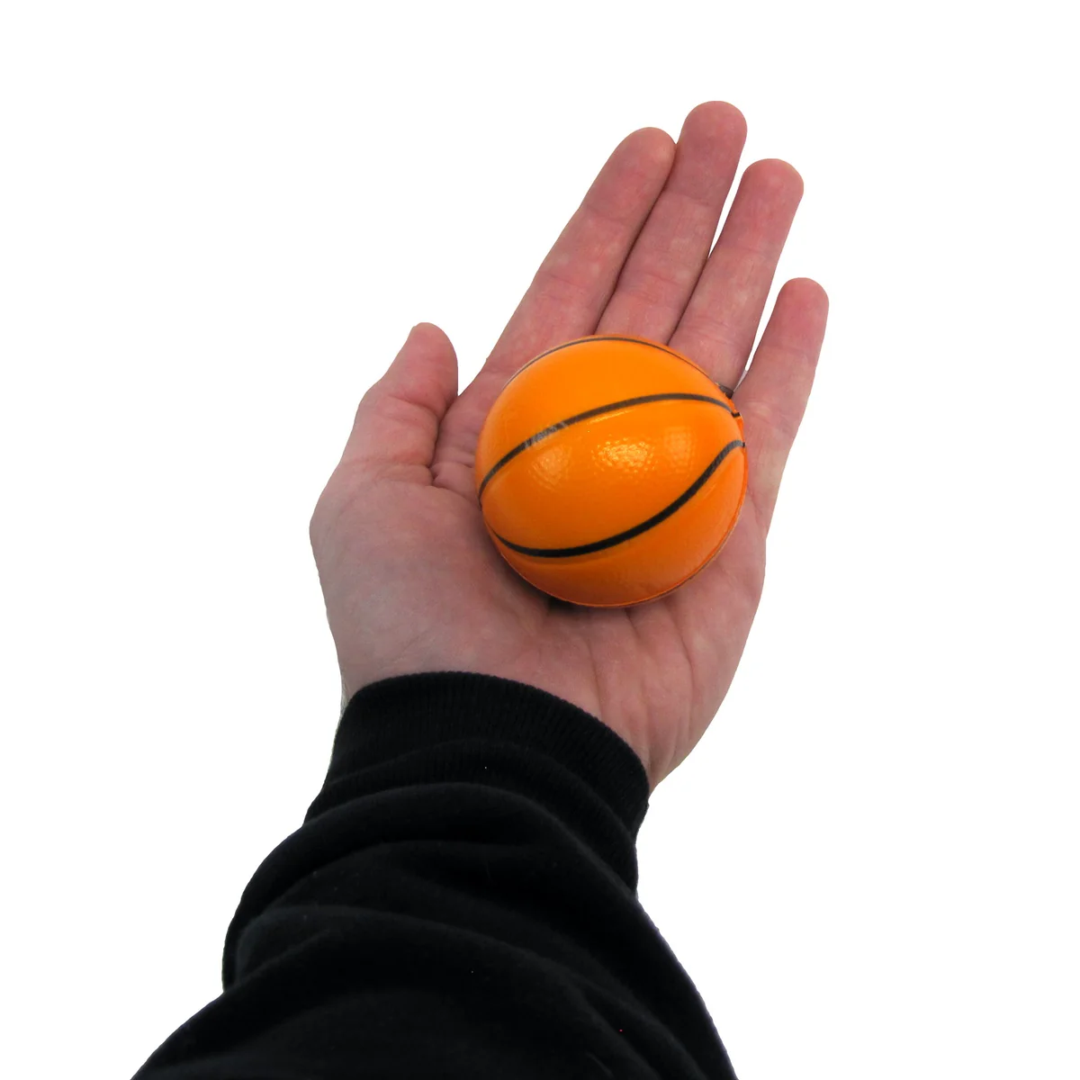 Mini Basketball Foam Squeeze Toy Sensory Stress Ball Sport Anxiety Relief Squish - Image 2