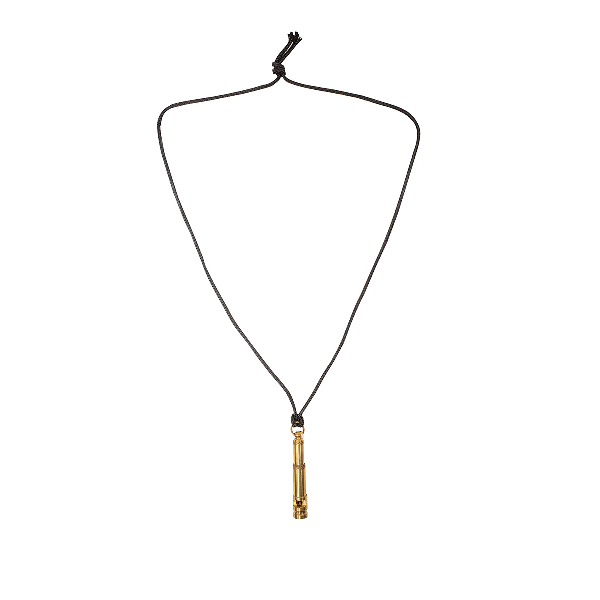 Mini Brass Vintage Replica Pitch Pipe Whistle Necklace Musical Pendant Jewelry