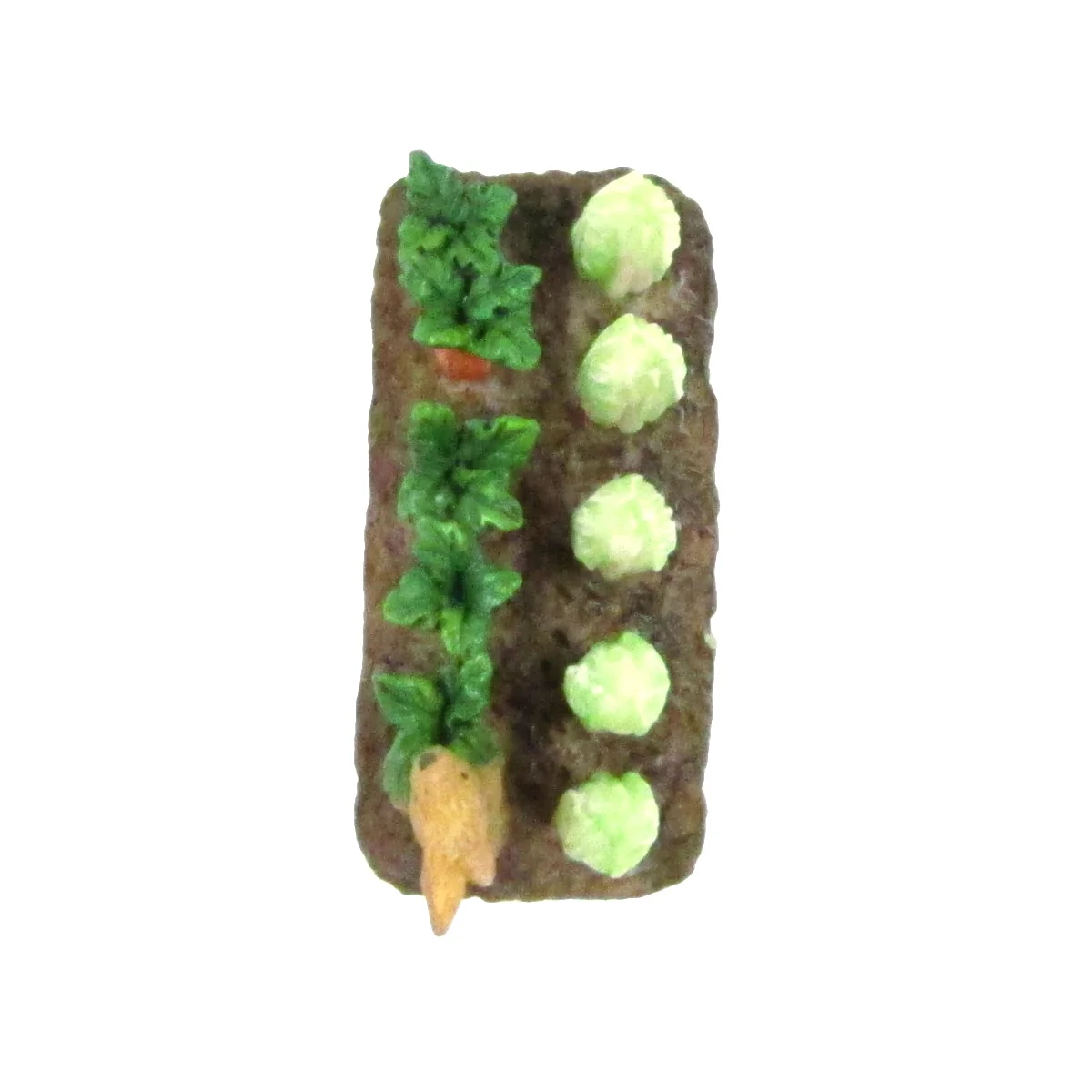 Mini Bunny Rabbit Fairy Garden Accessory Cabbage Carrot Patch Dollhouse Decor - Image 5