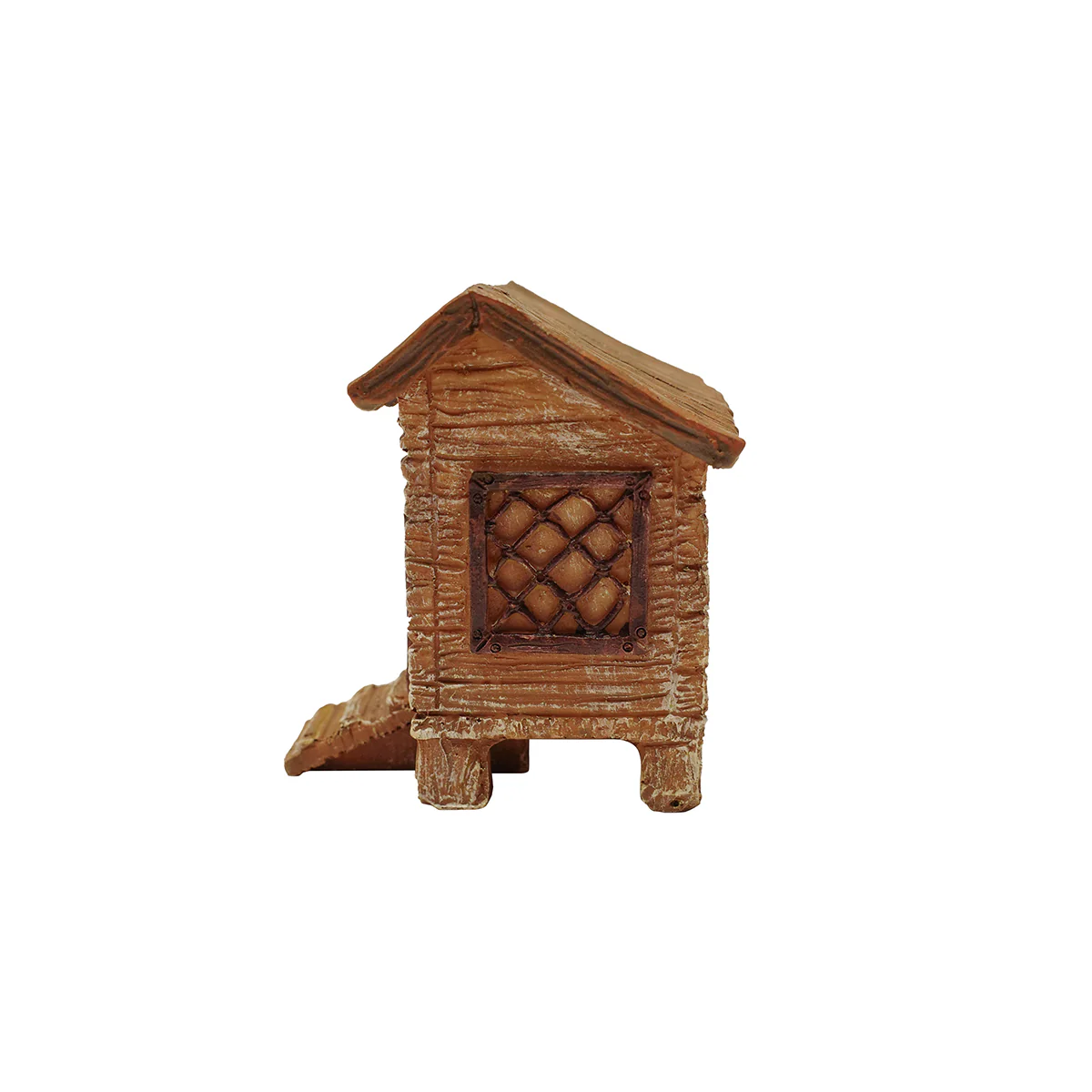 Mini Chicken Coop Dollhouse Decor Fairy Garden Ornament Outdoor Yard Accessory - Image 3