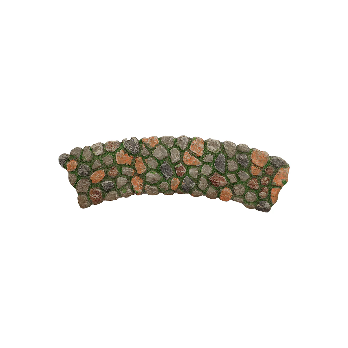 Mini Cobblestone Curve Walkway Fairy Garden Stone Path Dollhouse Decor Accessory - Image 2
