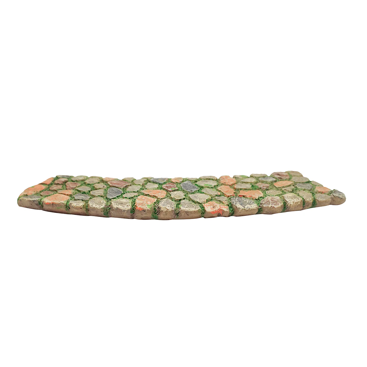 Mini Cobblestone Curve Walkway Fairy Garden Stone Path Dollhouse Decor Accessory - Image 3