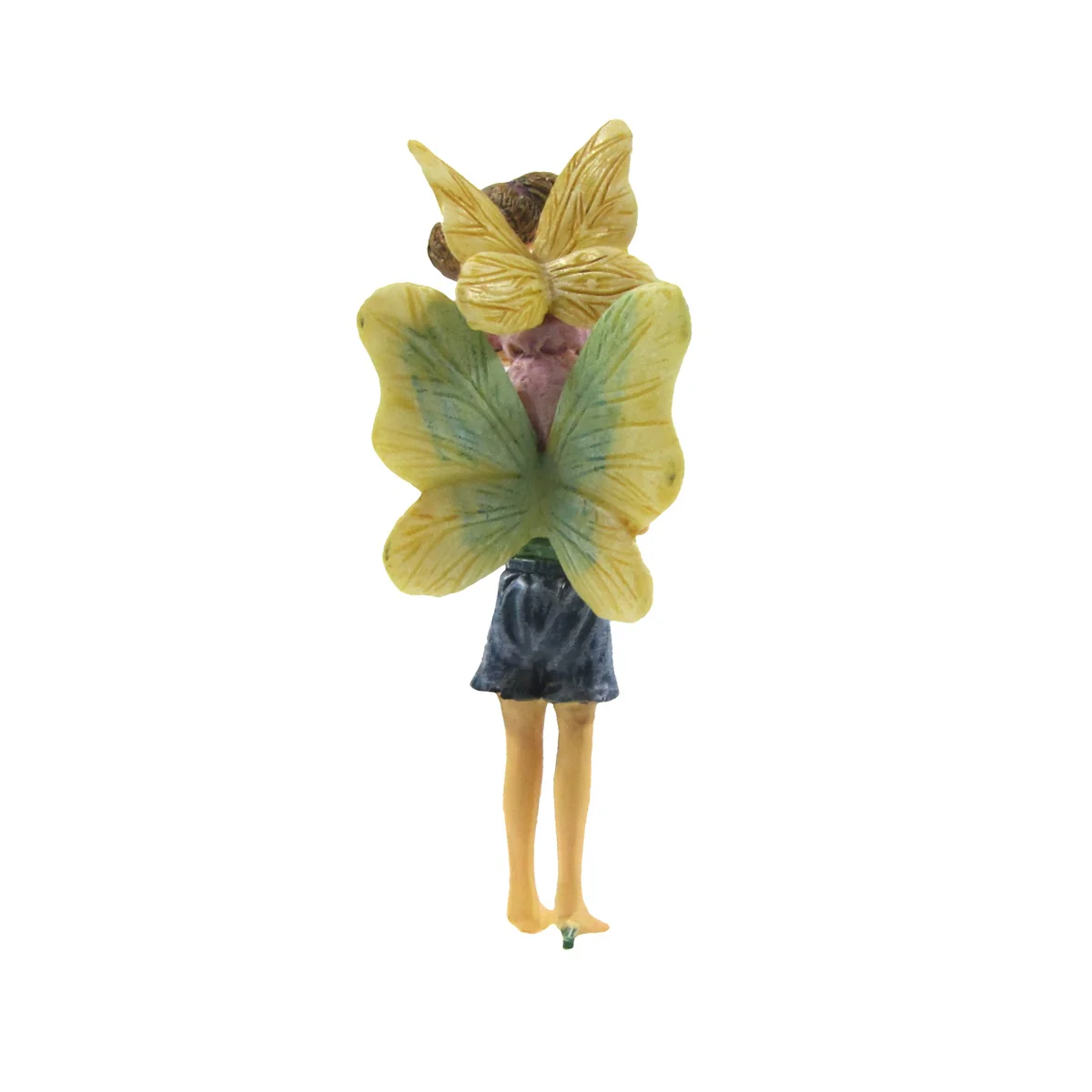 Mini Fairy Girl Boy Kid Piggyback Ride Figurine Garden Accessory Outdoor Decor - Image 3