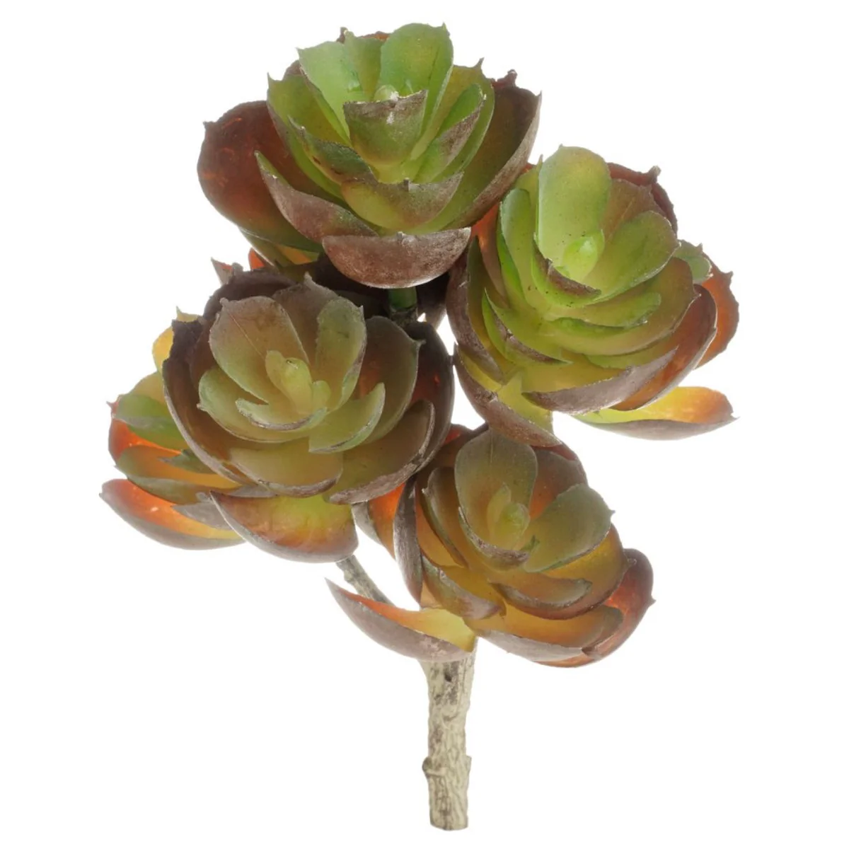 Mini Faux Succulent Plant Artificial Office Desk Garden Plastic Foliage Decor