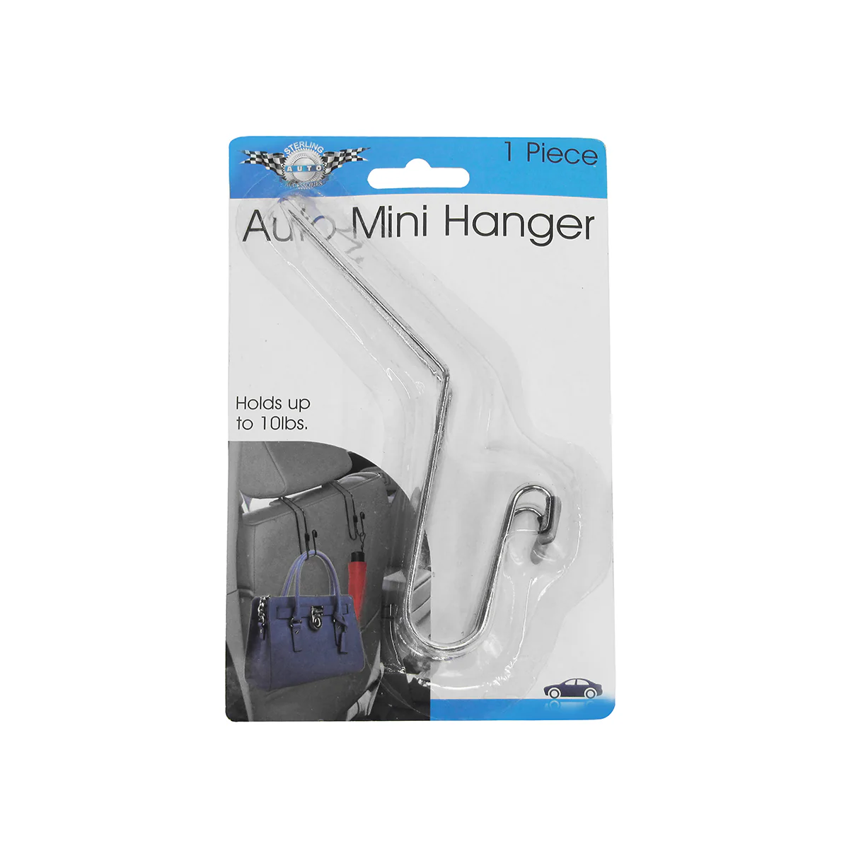 Mini Vehicle Headrest Hanger Car Seat Storage Hook Shop Bag Handbag Purse Holder