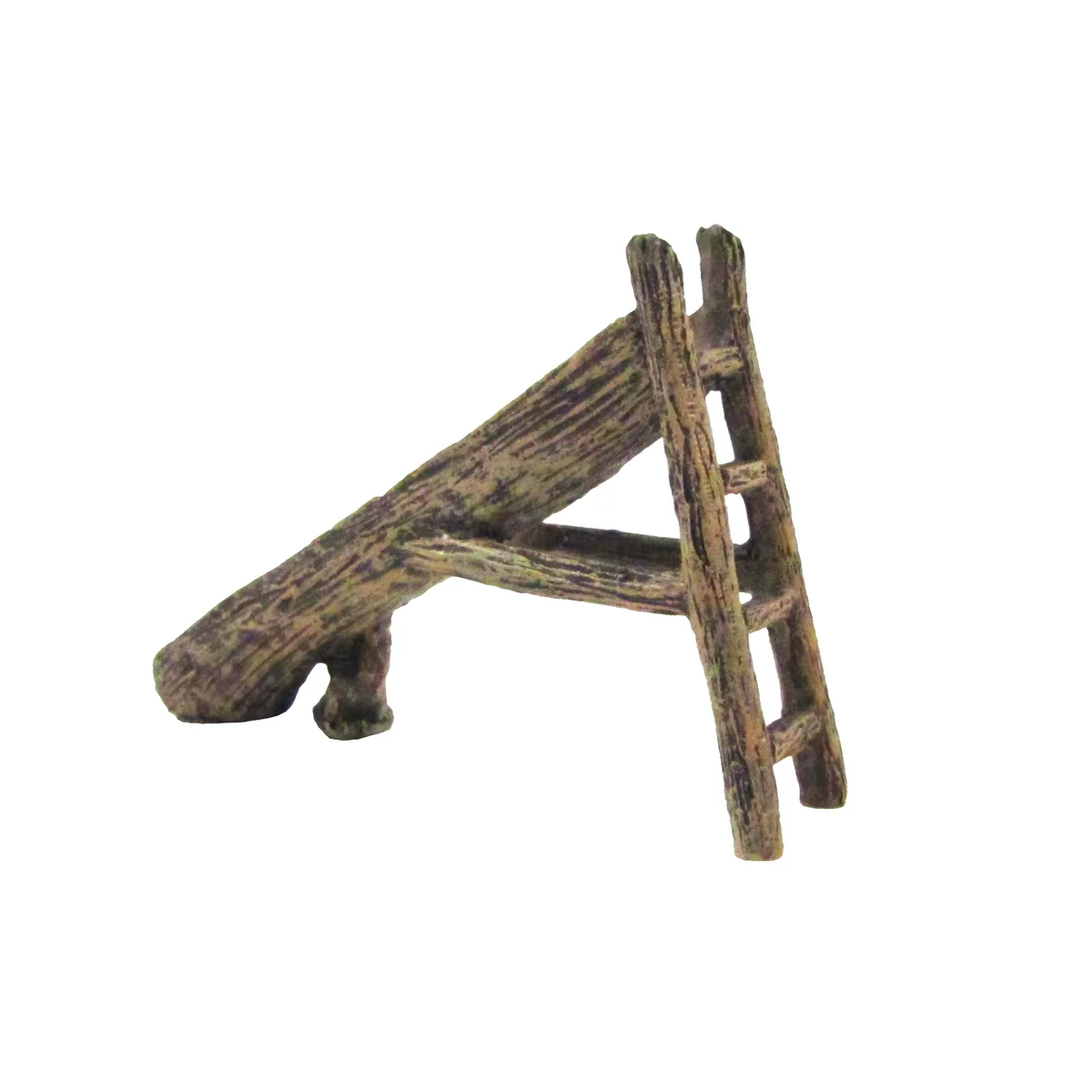 Mini Wood Log Playground Slide Fairy Garden Landscape Decor Dollhouse Accessory - Image 4
