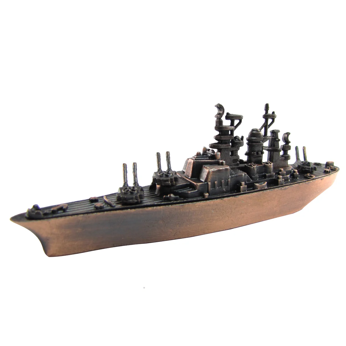 Miniature BB-40 Navy Battleship Die Cast Pencil Sharpener - Image 2