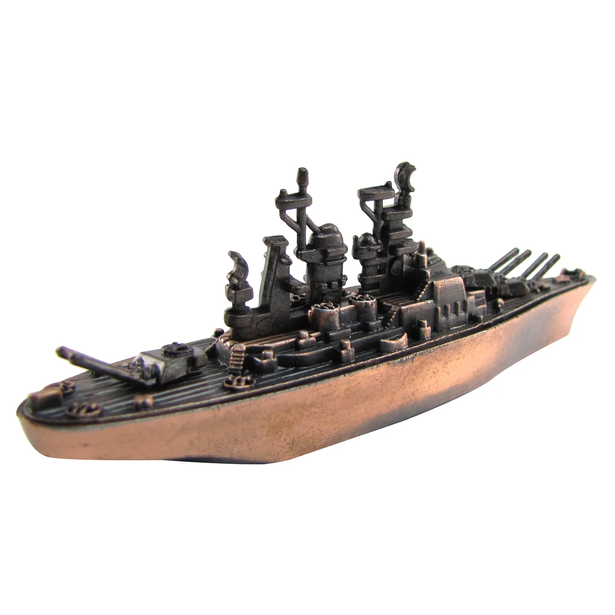 Miniature BB-40 Navy Battleship Die Cast Pencil Sharpener - Image 3