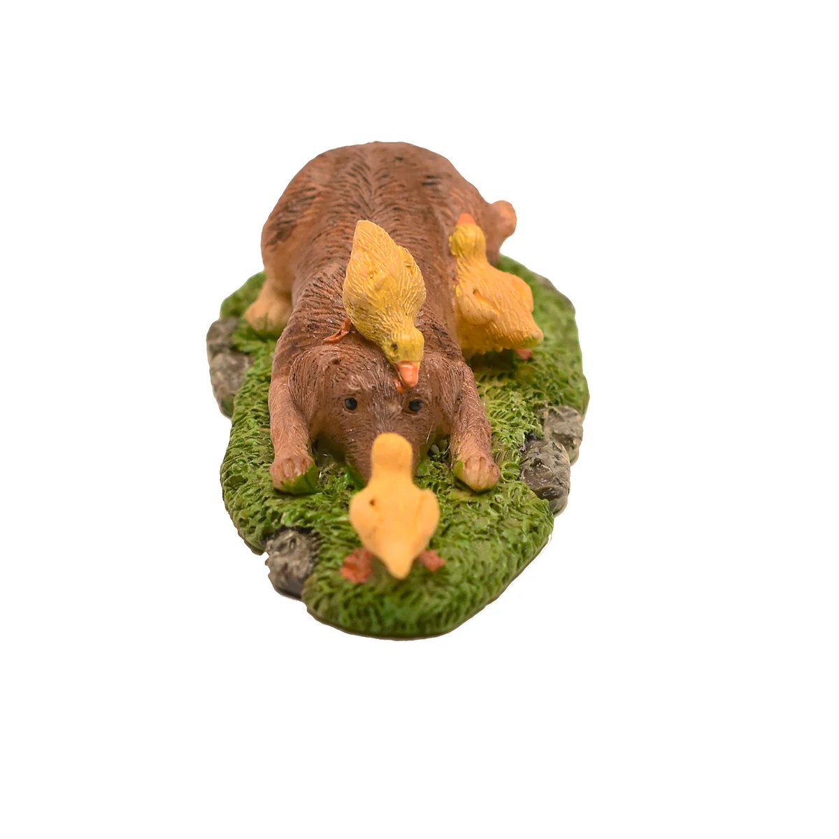 Miniature Dog Ducks Fairy Garden Accessories Pet Statue Golden Retriever Decor - Image 3