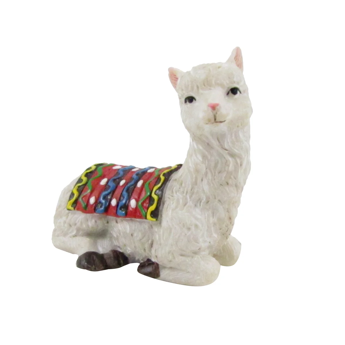 Miniature Llama Fairy Garden Figurine Accessory Alpaca Dollhouse Decor Ornament