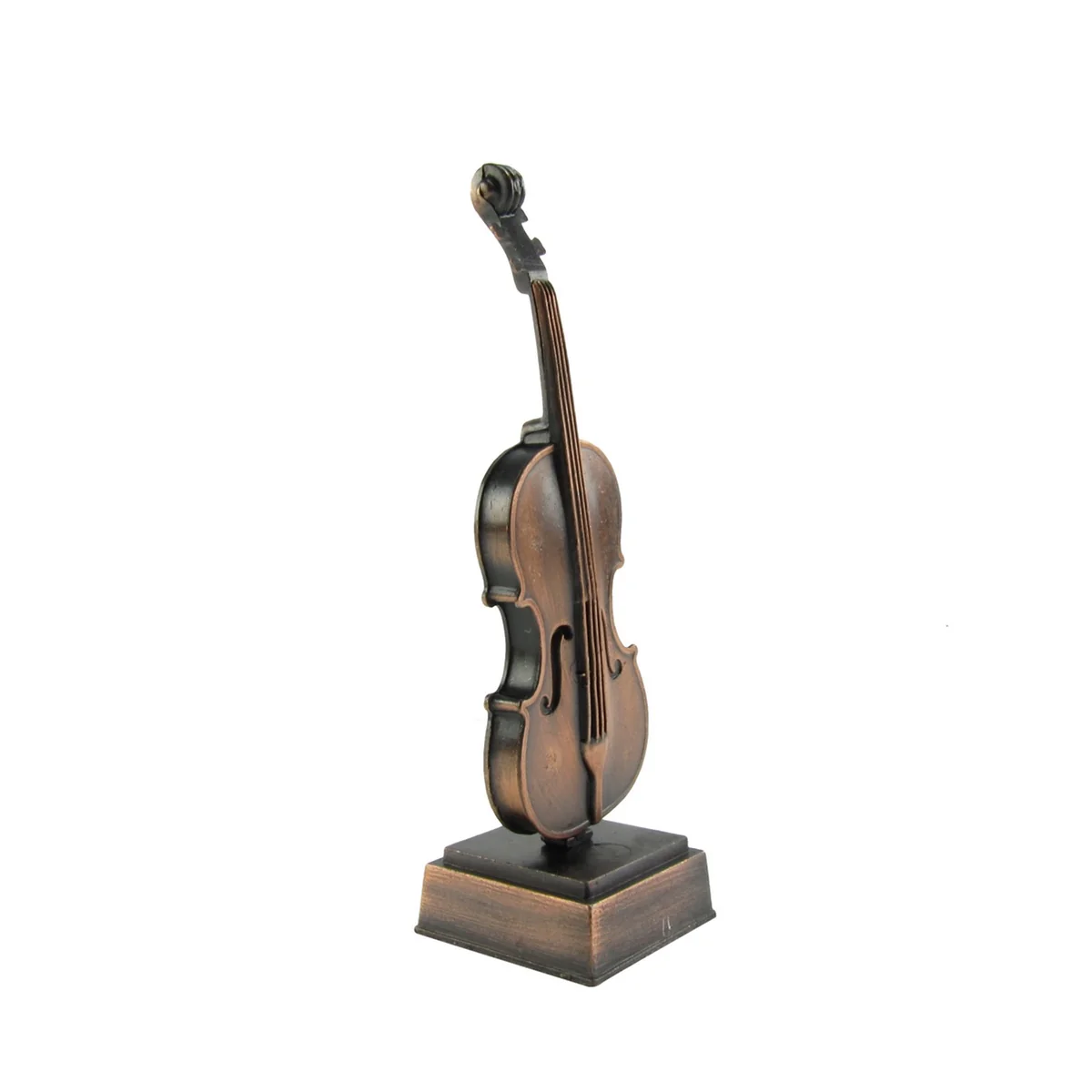 Miniature Metal Violin Instrument Desk Accessory - Image 3