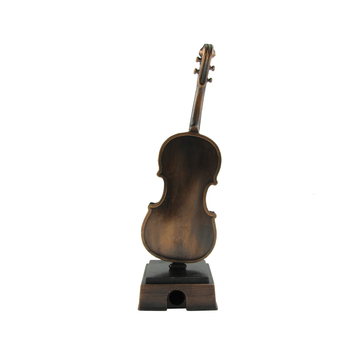 Miniature Metal Violin Instrument Desk Accessory - Image 4