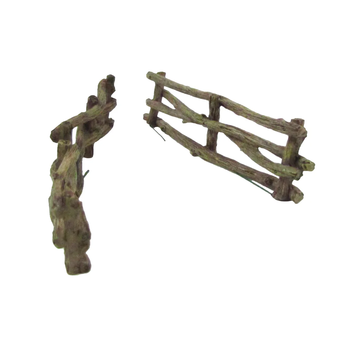 Miniature Wooden Fence Fairy Gnome Garden Dollhouse Landscape Decor Accessory - Image 2