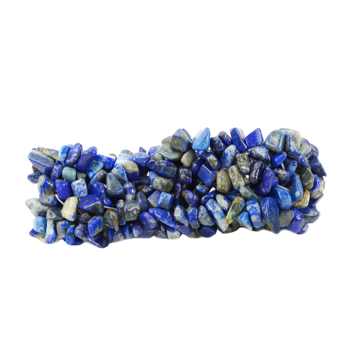Natural Lapis Lazuli Gemstone Bead Bracelet Blue Reiki Chakra Heal Stone Jewelry