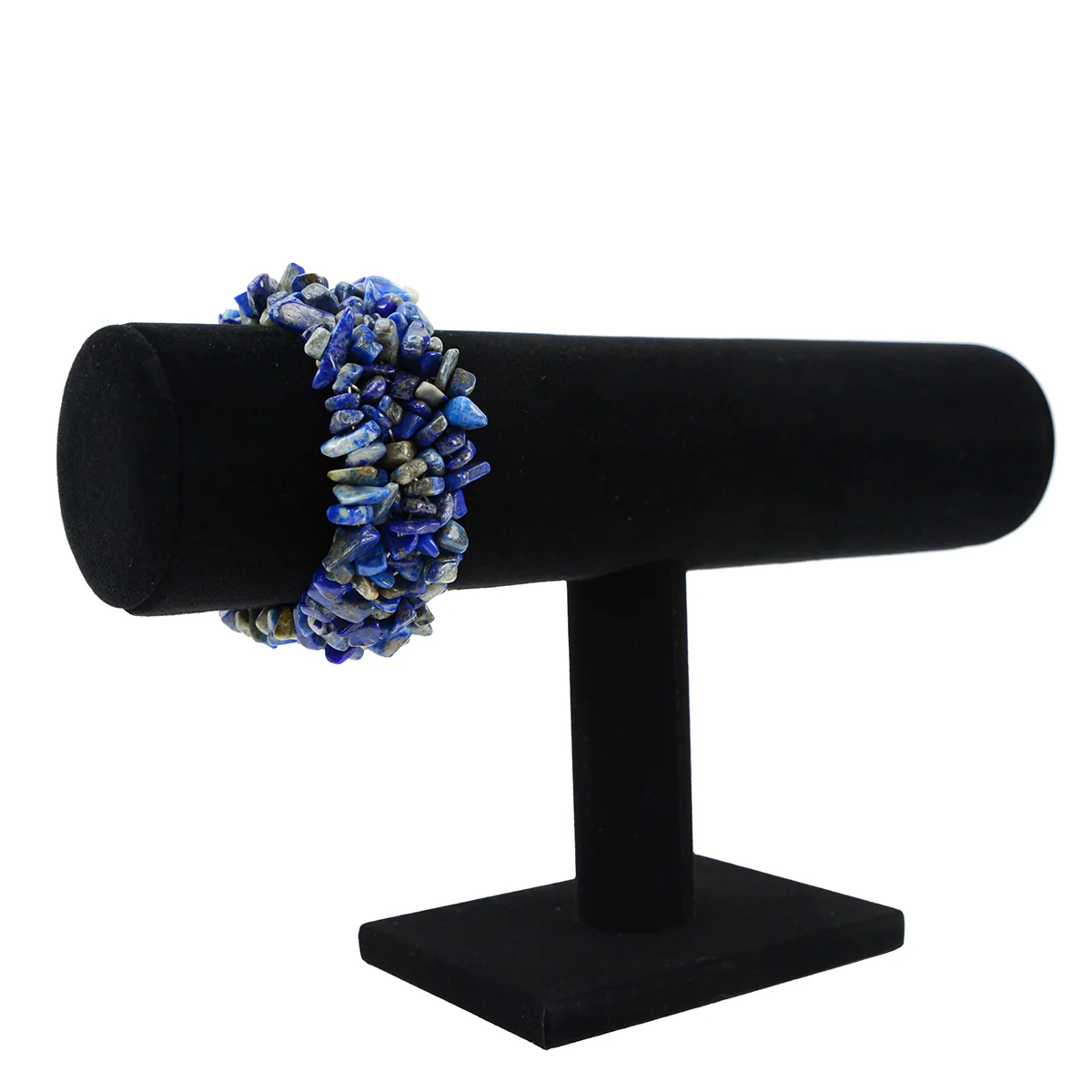 Natural Lapis Lazuli Gemstone Bead Bracelet Blue Reiki Chakra Heal Stone Jewelry - Image 2