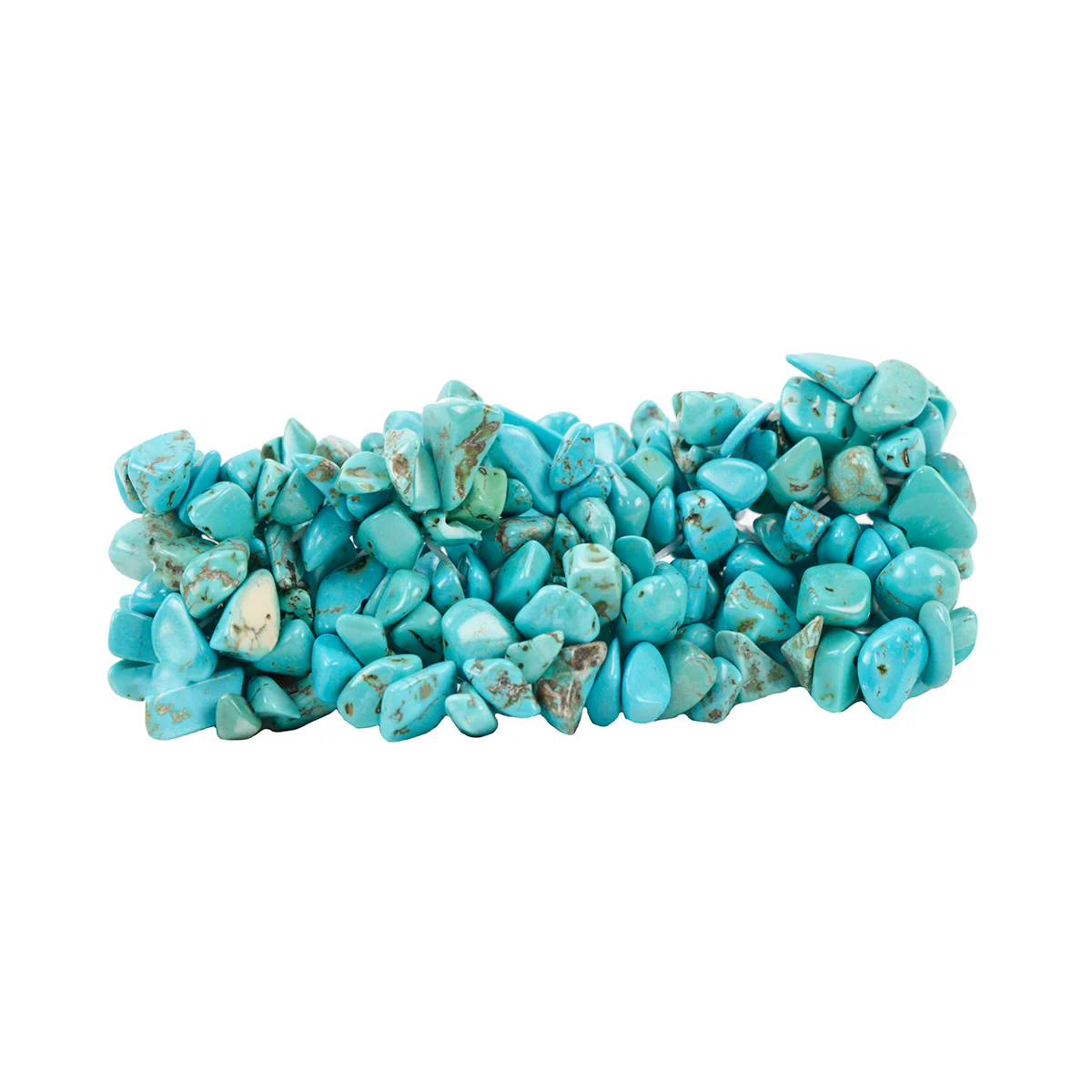 Natural Turquoise Gemstone Bead Fashion Bracelet Reiki Chakra Heal Stone Jewelry