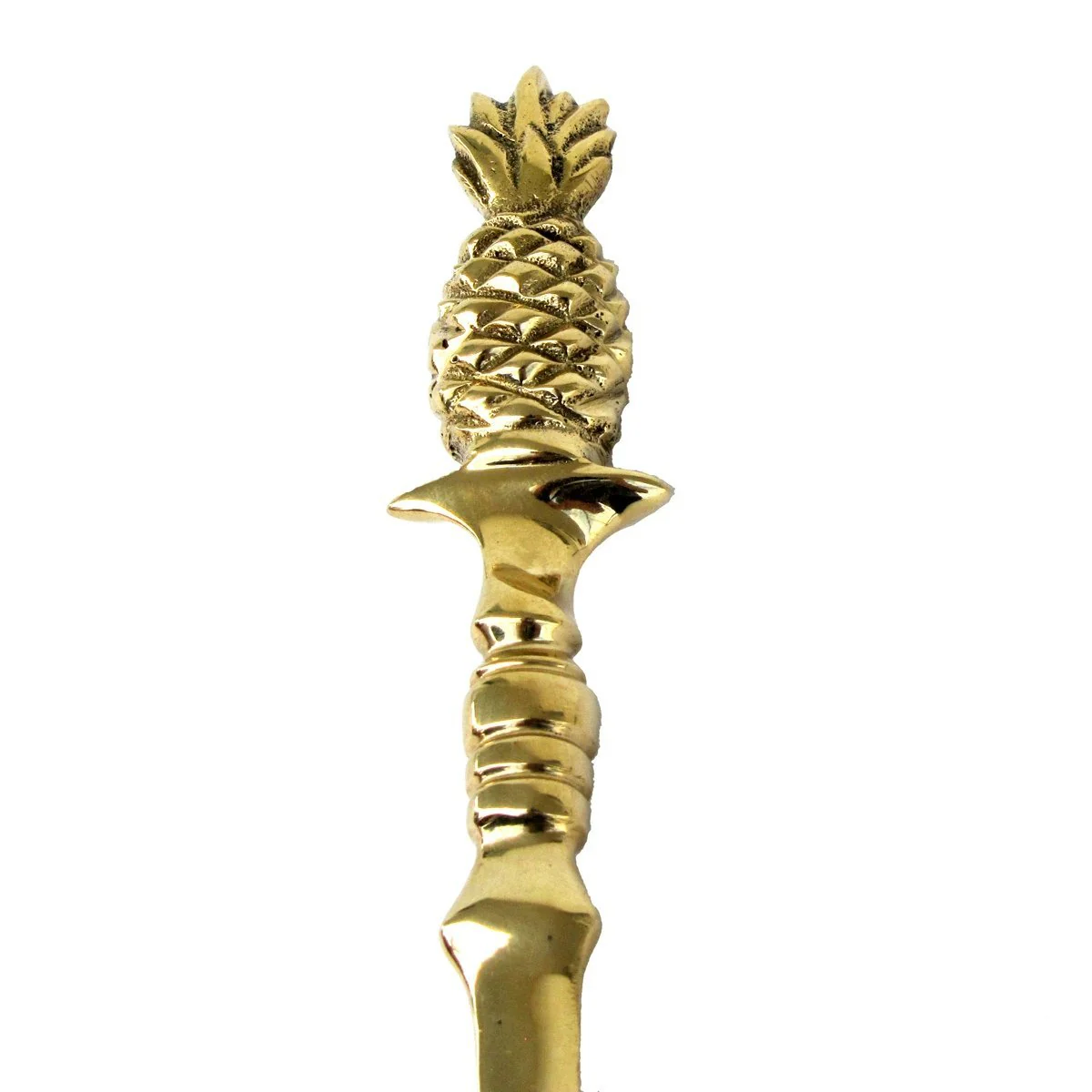 New Heavy Solid Brass Pineapple Letter Opener Desk Accessory - Image 2