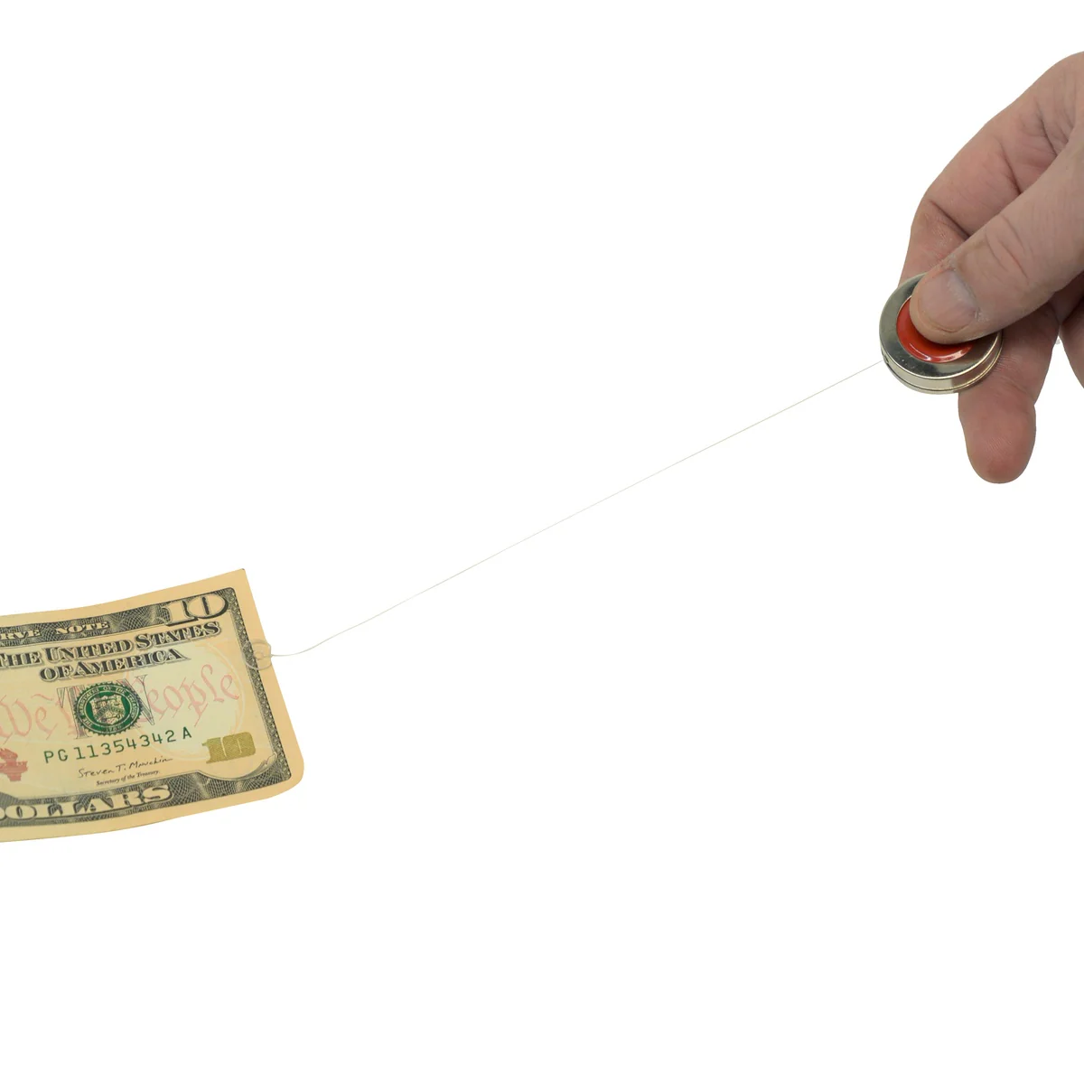 Novelty Dollar Bill Snatch Practical Joke Money Magic Trick Funny Prank Gag Gift - Image 5