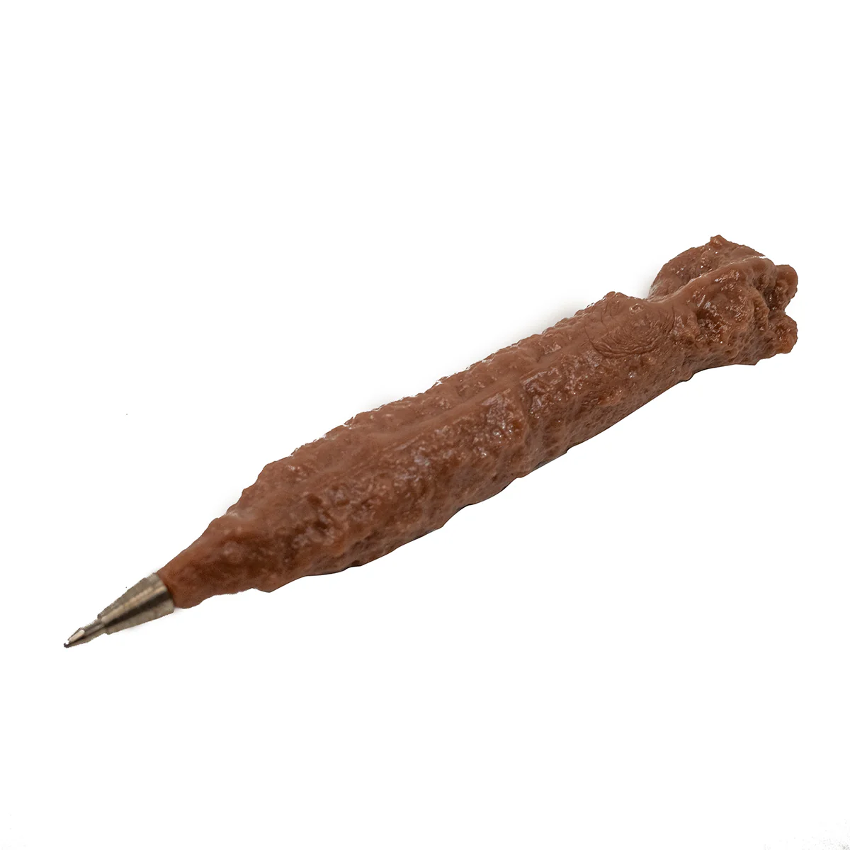 Novelty Fake Poop Dog Turd Pen Rubber Crap Practical Joke Funny Prank Gag Gift - Image 2
