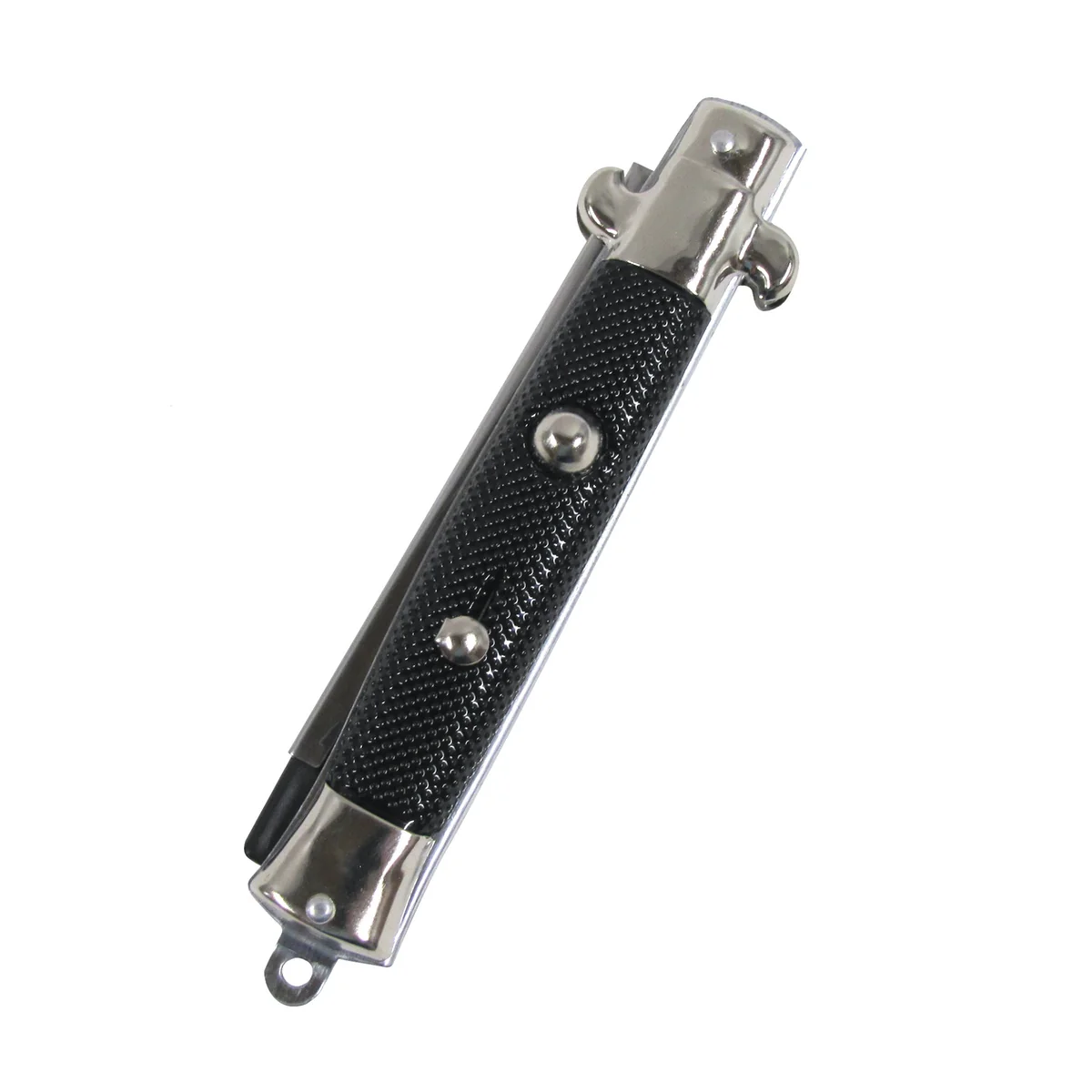 Novelty Fold Switchblade Switch Blade Push Button Pocket Travel Knife Hair Comb - Image 2