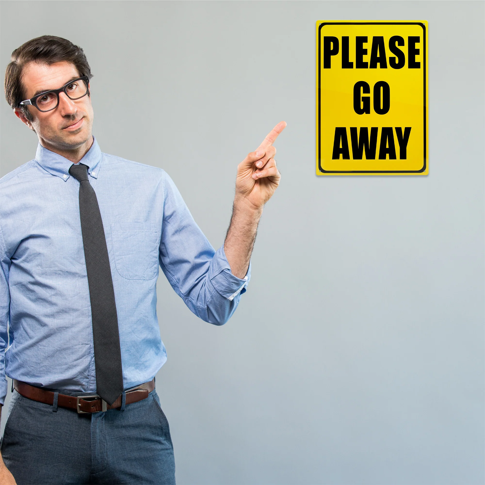 Bedroom Door Sign Please Go Away Teen Room Decor Metal Wall Art Cool Gifts Teens - Image 8