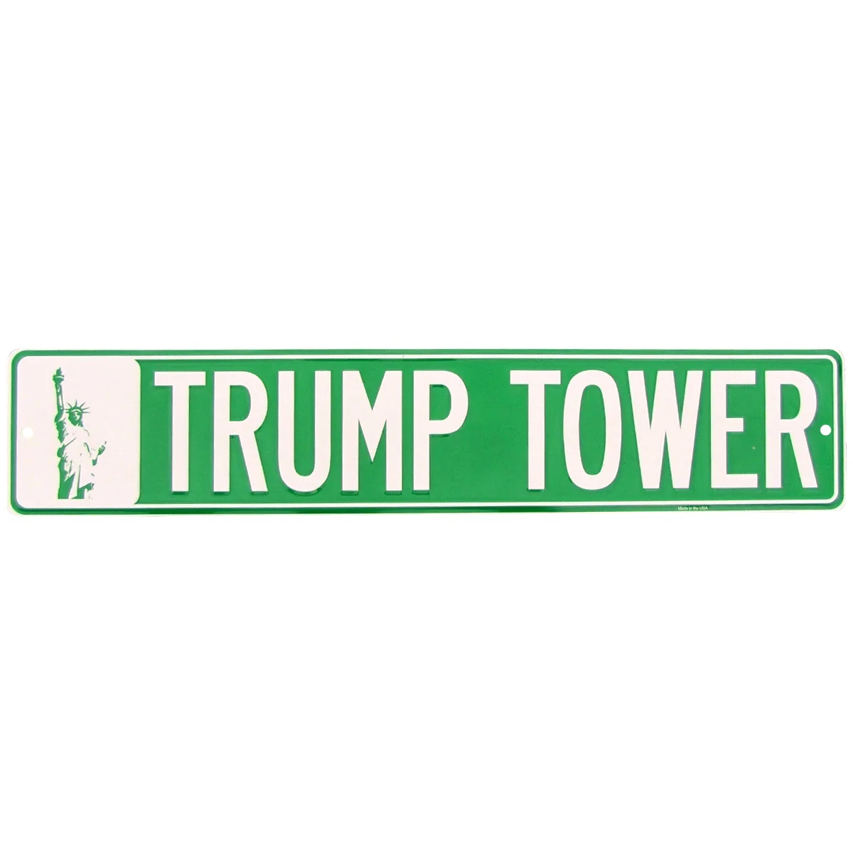 NY Trump Tower Metal NYC Street Sign President Donald J POTUS Bar Pub Wall Decor