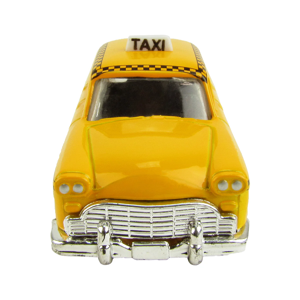 O Scale Miniature Checker Taxi Cab Model Train Accessory Features: - Image 3