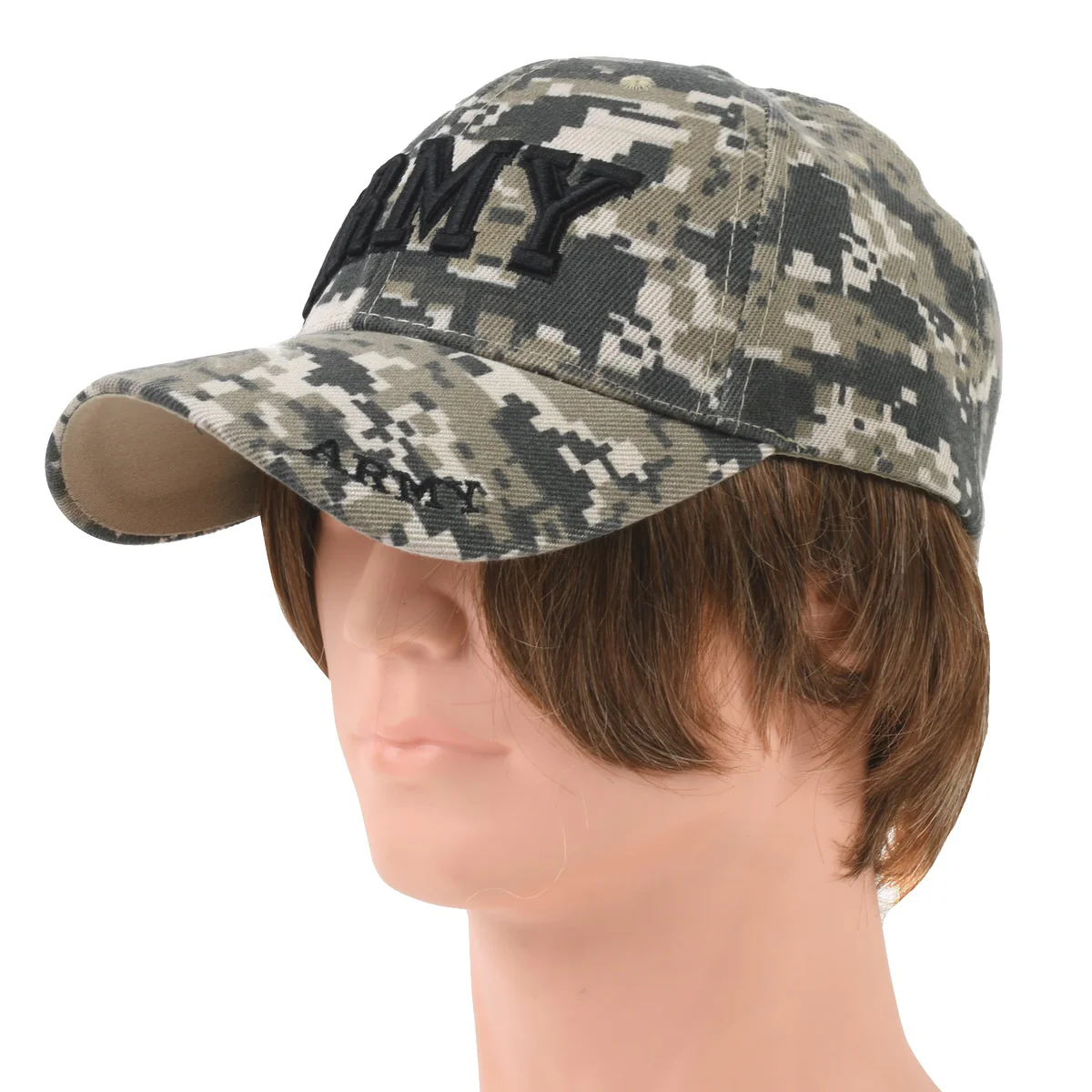 Officially Licensed Camo US Army Baseball Hat Embroidered Military Veteran Cap - Image 5