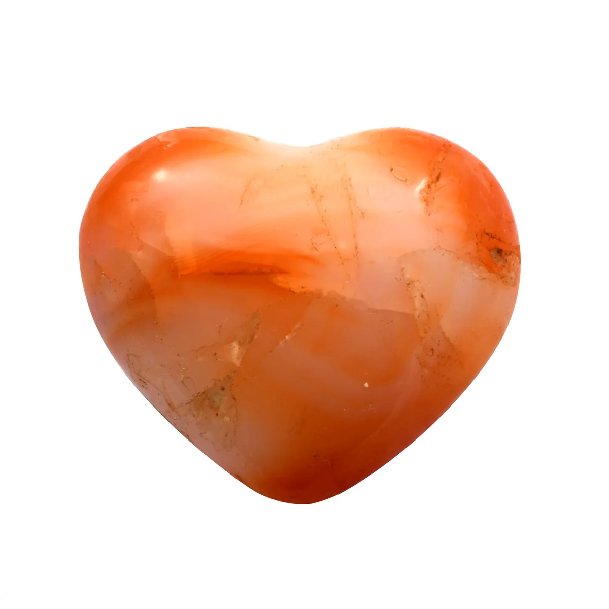 Orange Crystal Carnelian Reiki Quartz Stone Negative Energy Chakra Healing Decor