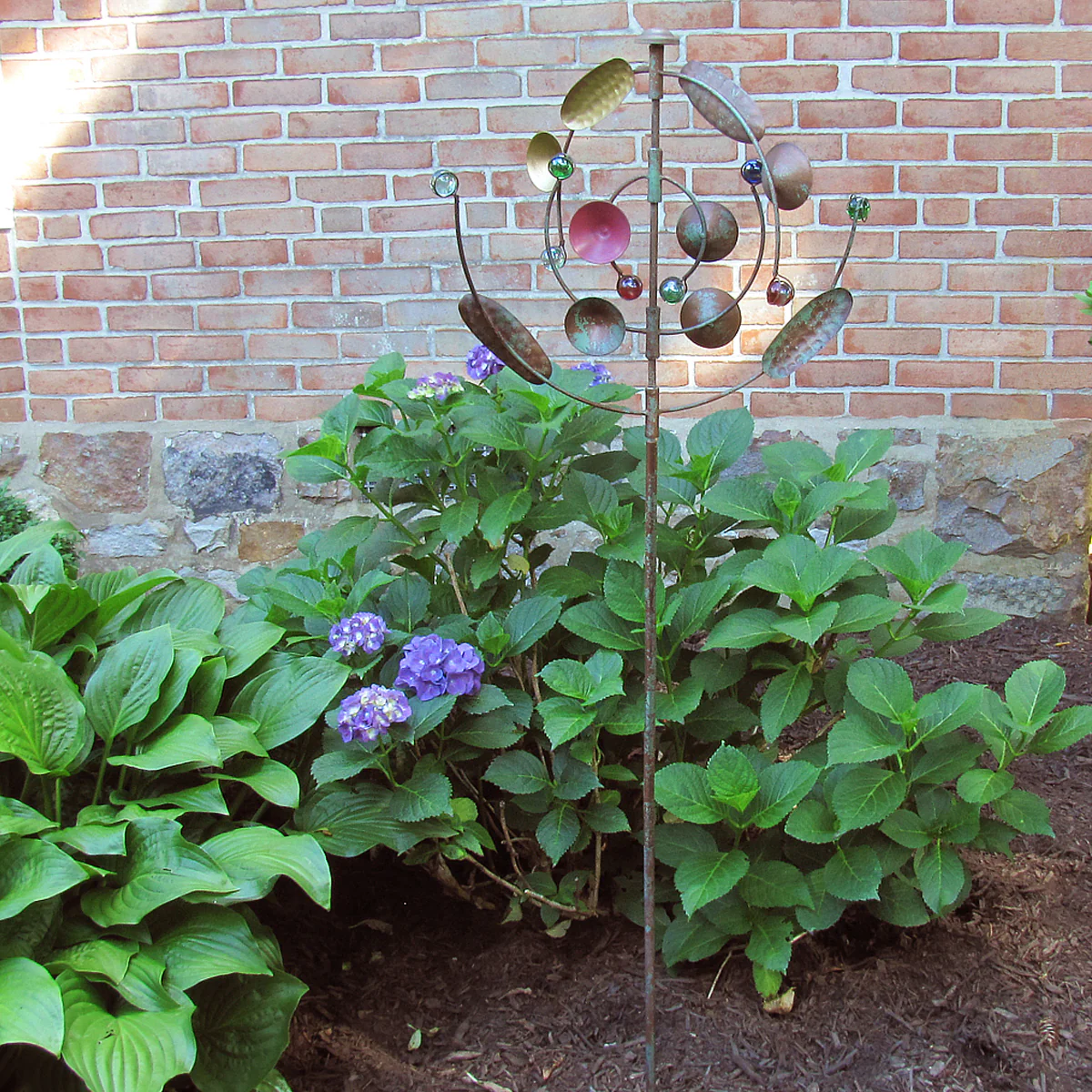 Outdoor Metal Cosmic Wind Spinner - Image 3