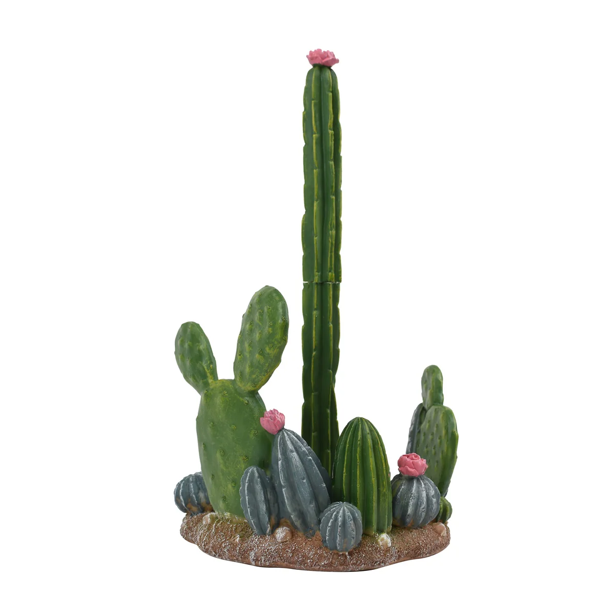 Paper Towel Holder Cactus Dispenser Kitchen Storage Essentials Dining Home Decor - Image 2