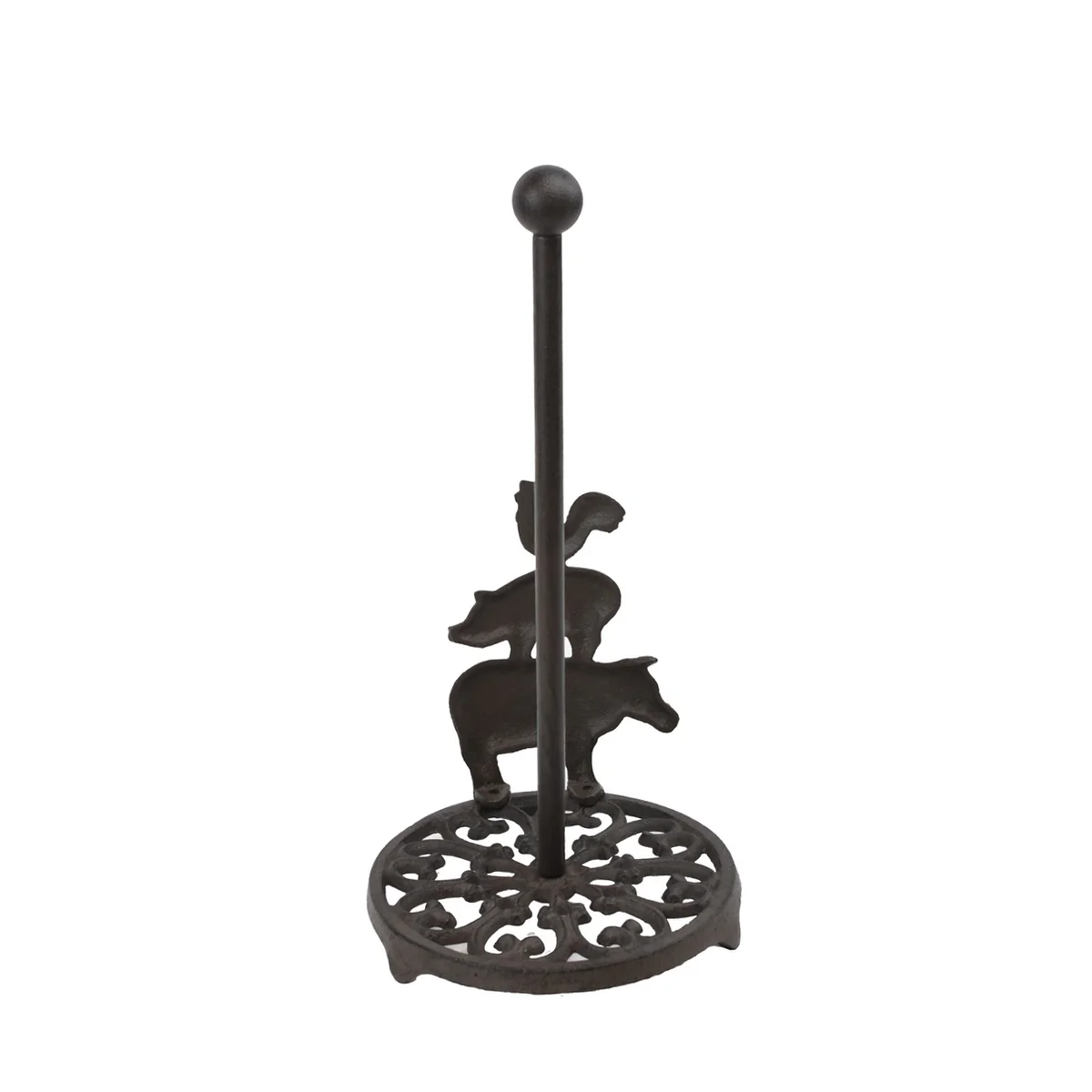Paper Towel Holder Farm Animals Home Storage Hen Pig Cow Farmhouse Kitchen Decor - Image 3