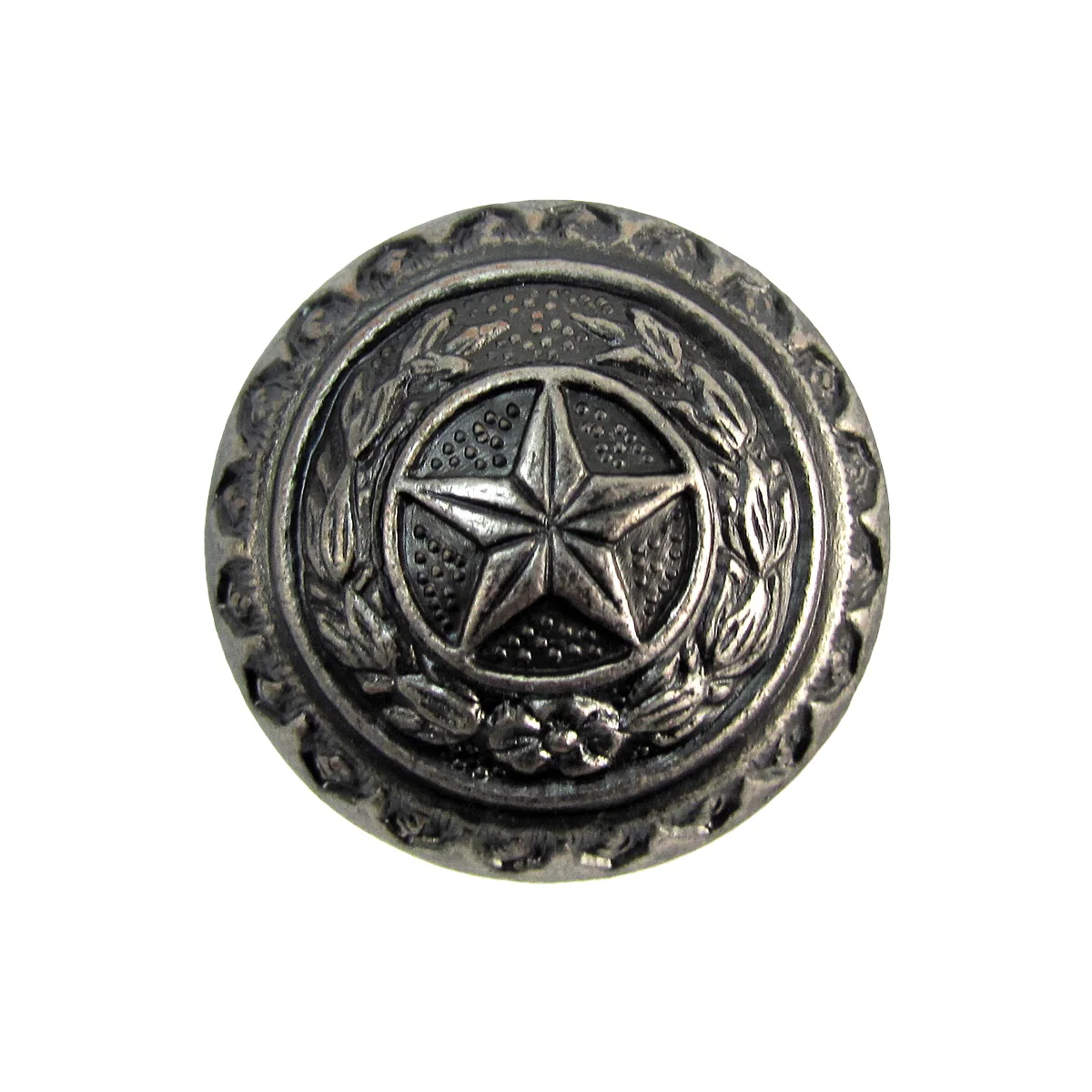 Pewter Texas Seal Kitchen Drawer Pull Screw Vanity Knob Cabinet Dresser Hardware